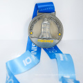 Basketball Zinc Alloy 3D Gold silver bronze cheap award running medal